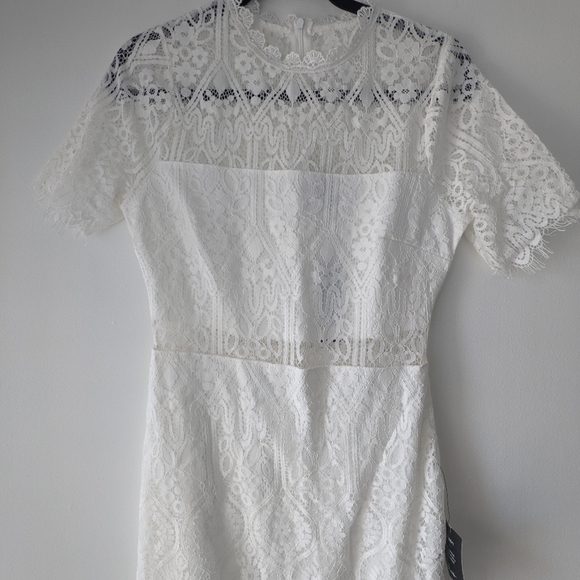 Lulus White Lace Dress - Picture 2 of 6
